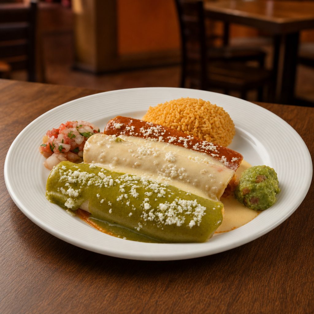 ENCHILADAS BANDERA.