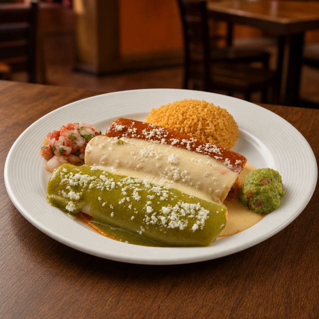 ENCHILADAS BANDERA.