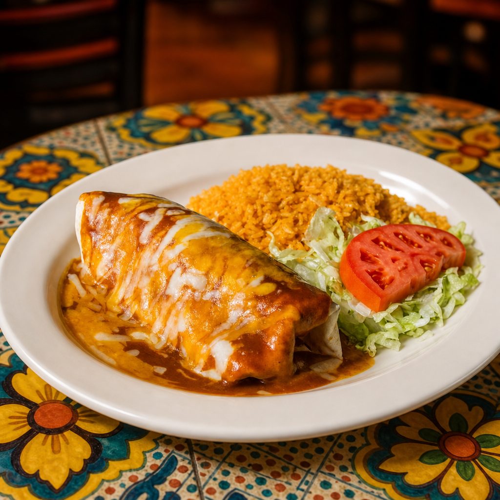L-CARNITAS BURRITO.
