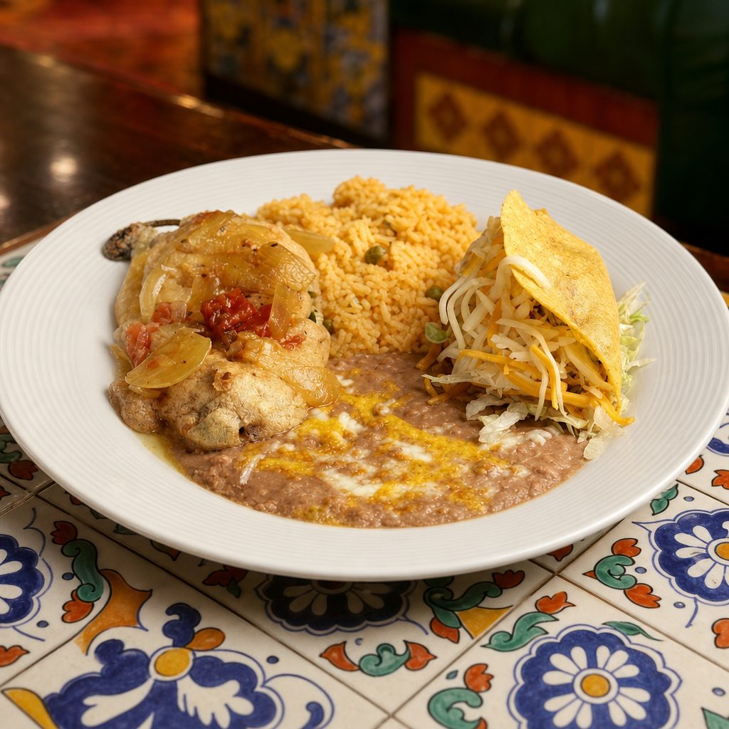 L-CHILE RELLENO & TACO.