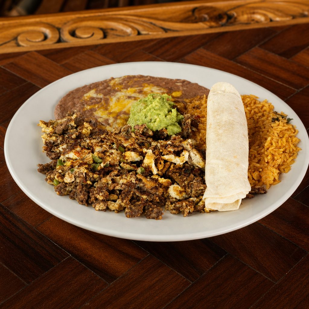 CHORIZO CON HUEVOS.