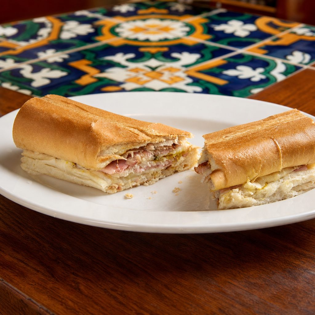 CUBAN SANDWICH.