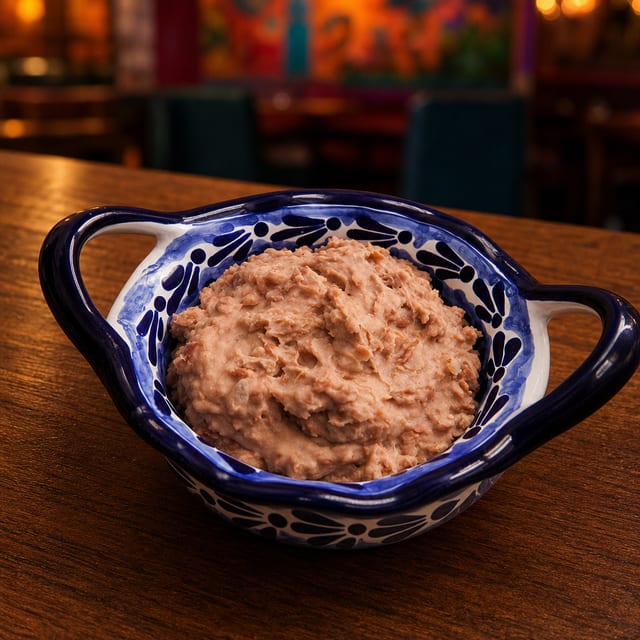 REFRIED BEANS.