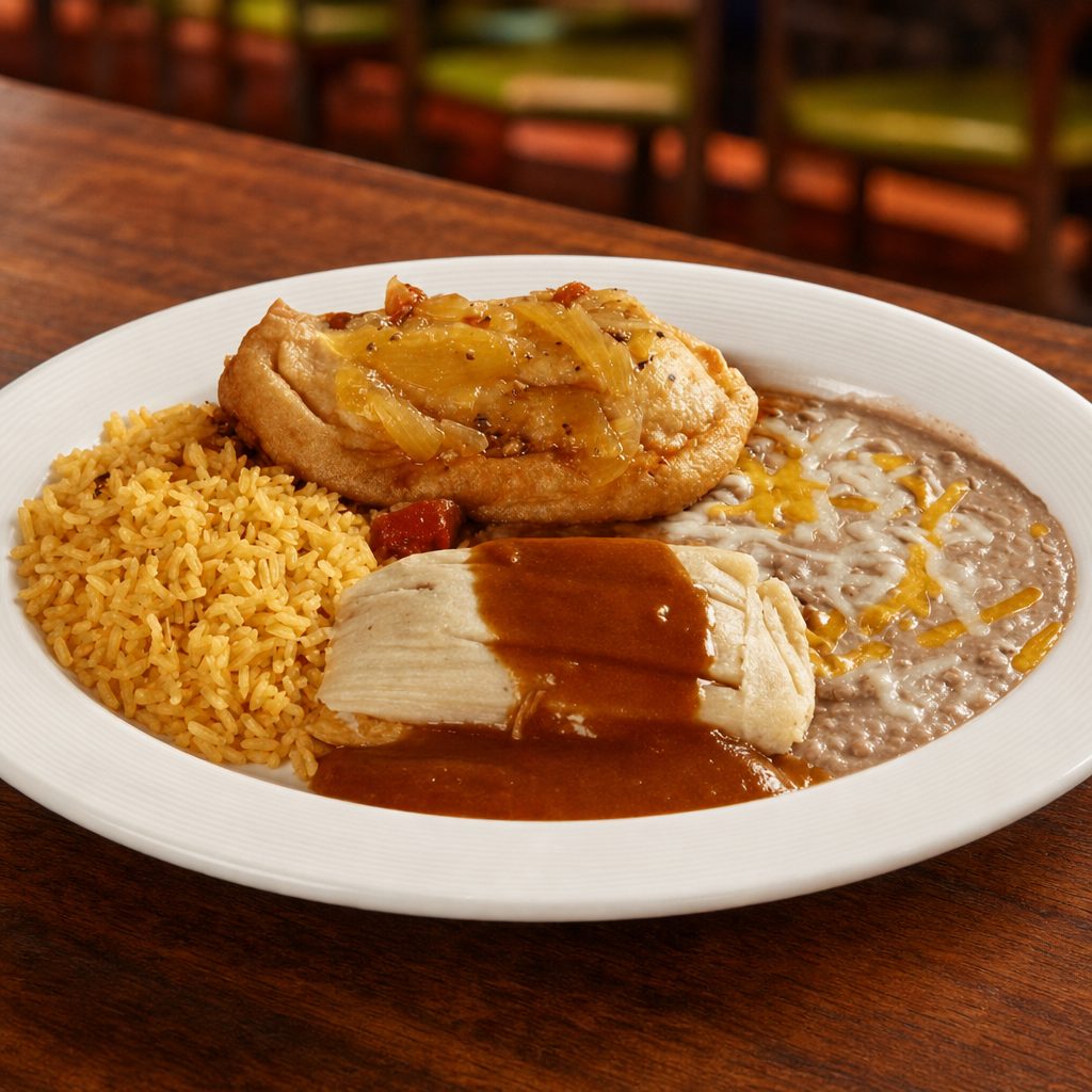 CHILE RELLENO & TAMAL.