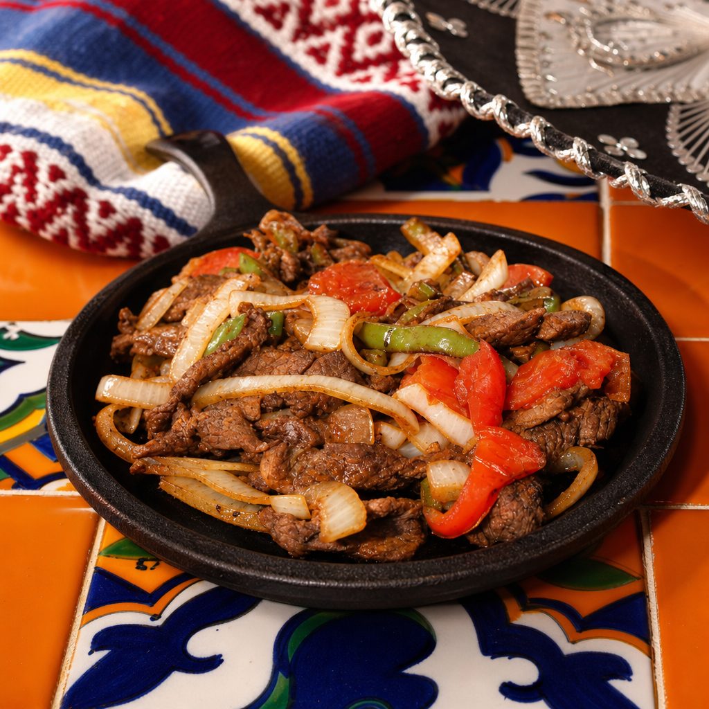 FAJITAS FOR TWO.