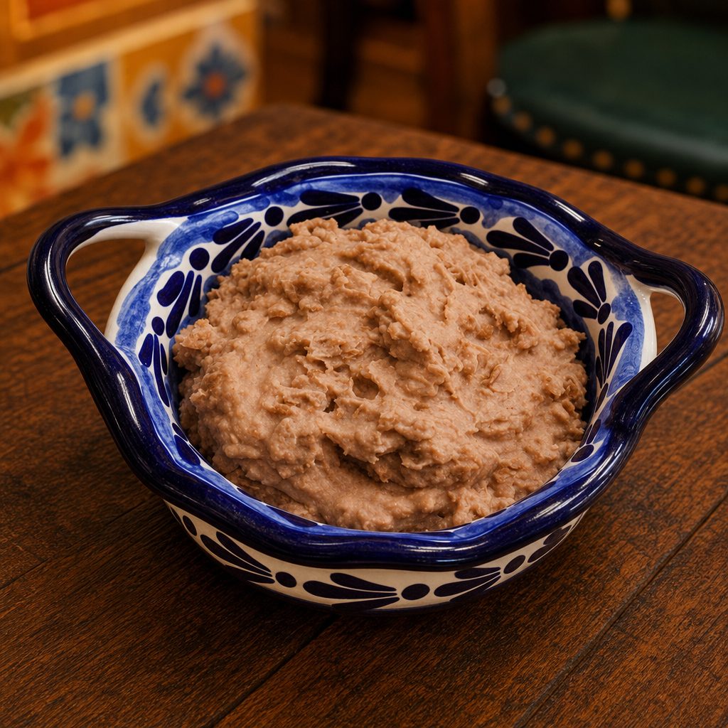 REFRIED BEANS.