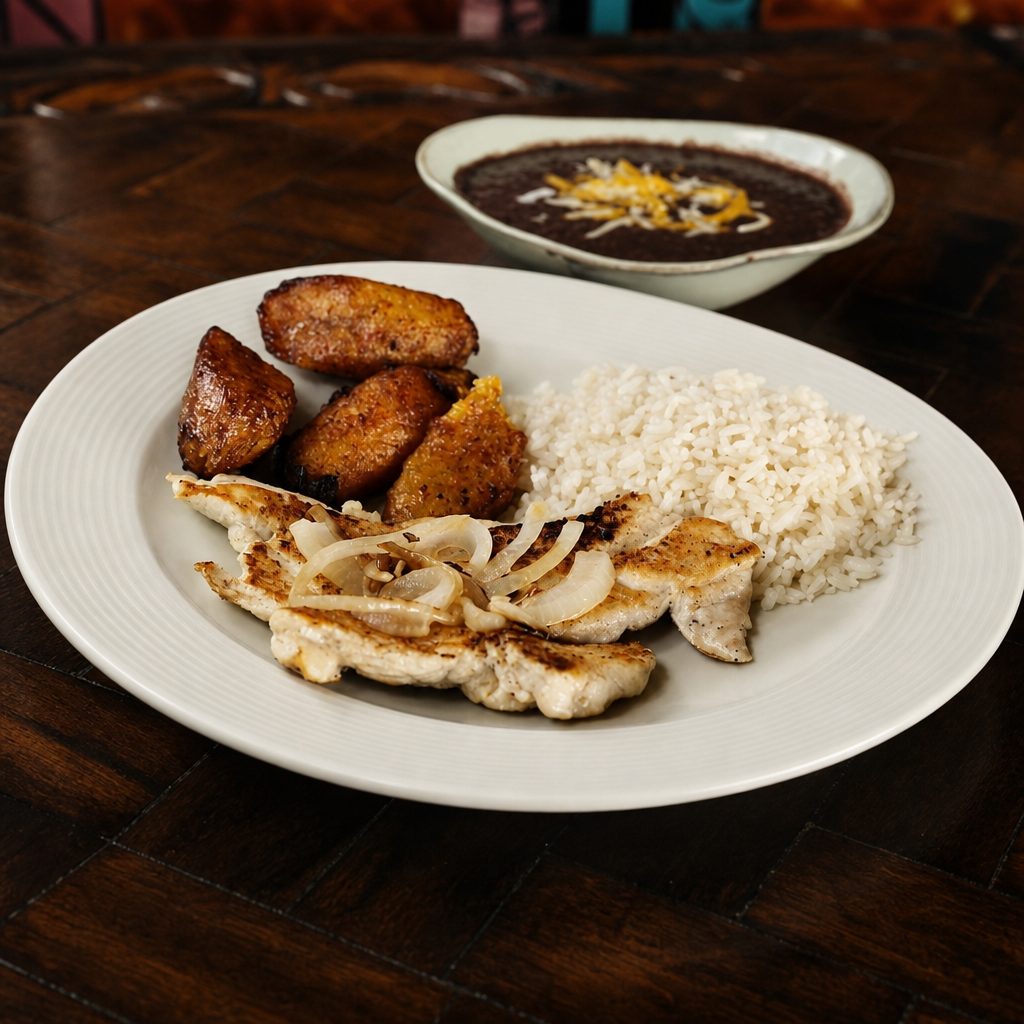 L-BISTEC DE POLLO.