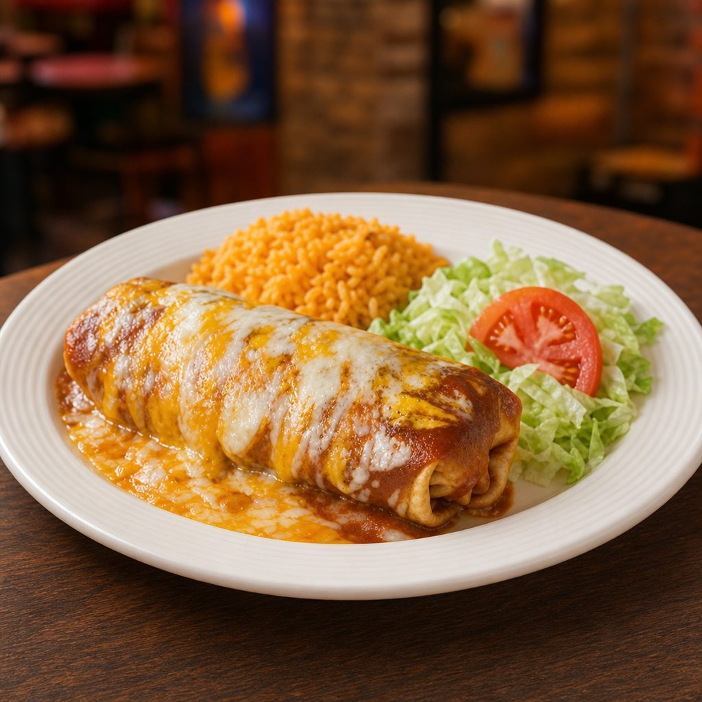 L-BEAN & CHEESE BURRITO.