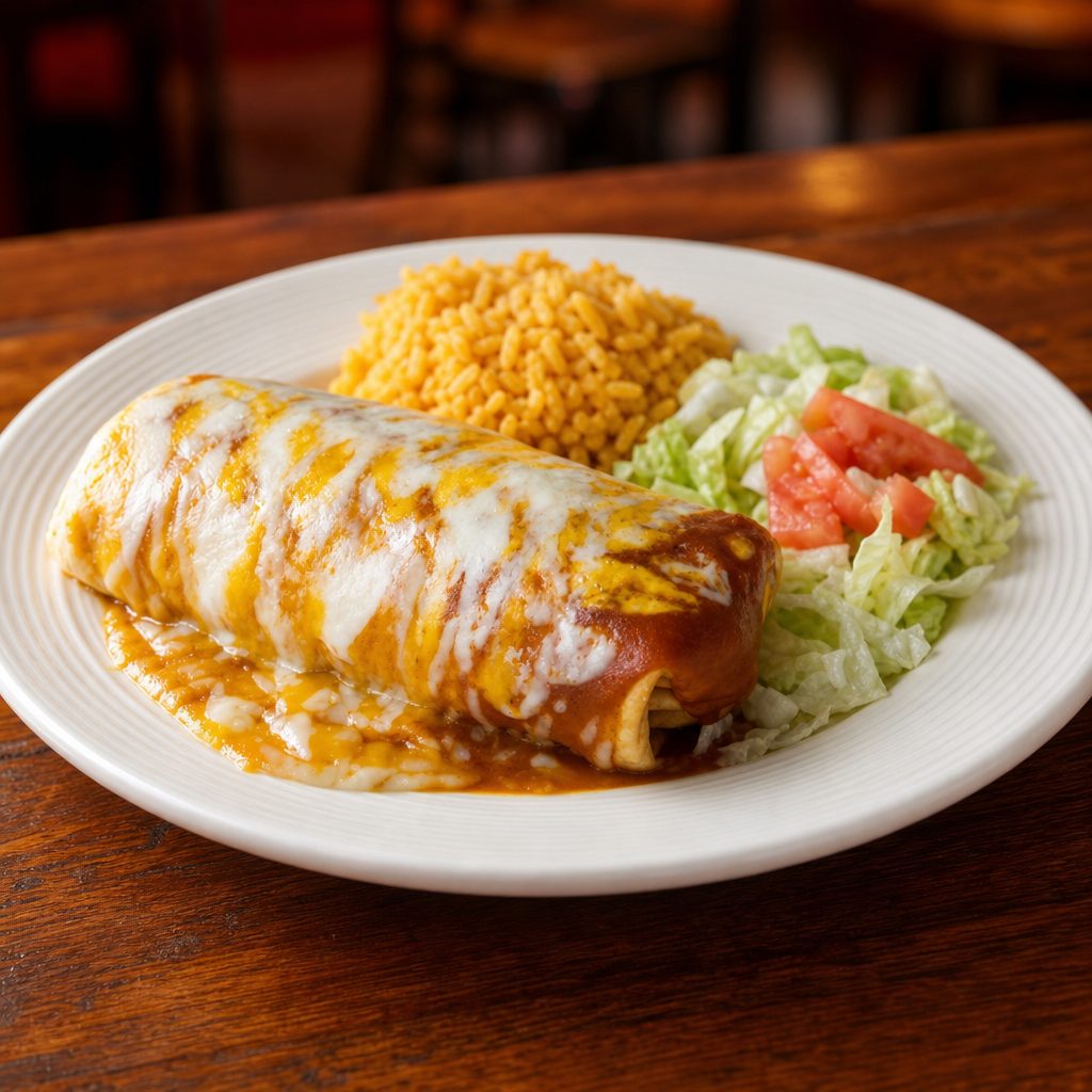 WET BURRITO PLATE.