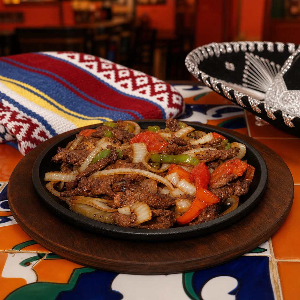 L-SIZZLING FAJITAS.