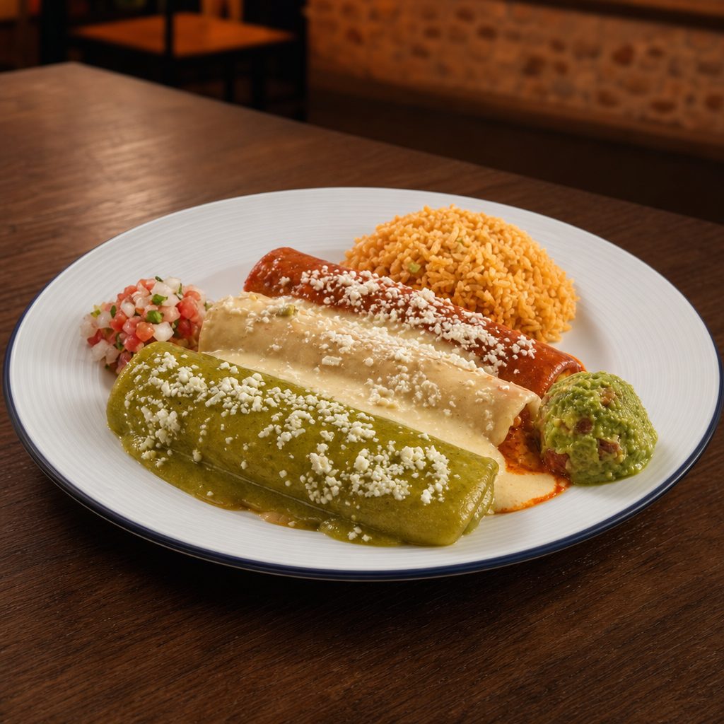 ENCHILADAS BANDERA.
