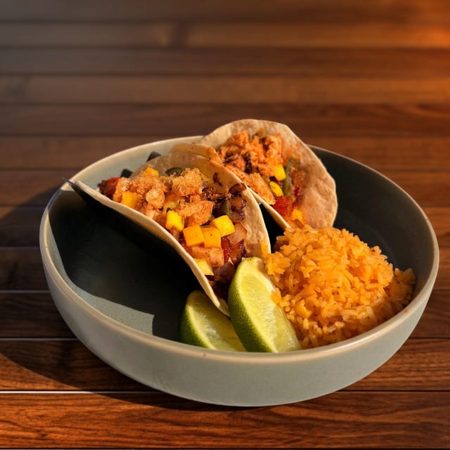FISH TACOS.