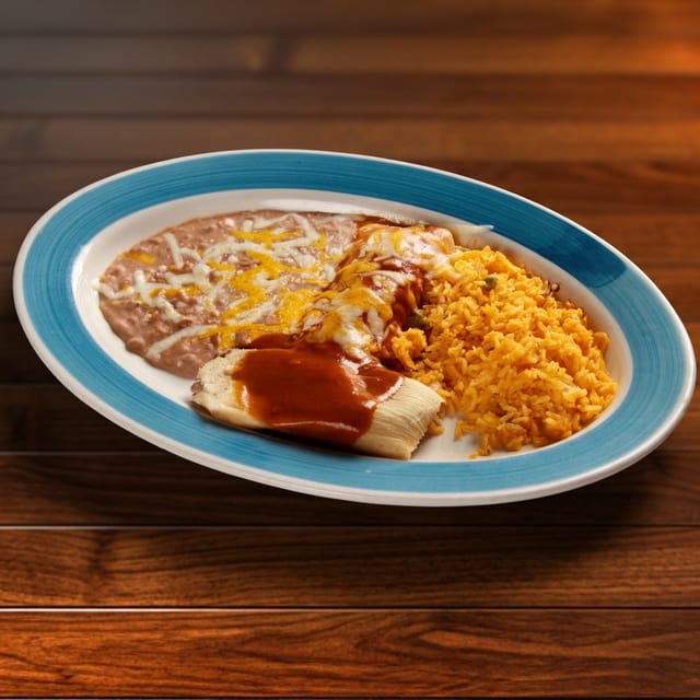 L-ENCHILADA & TAMAL.
