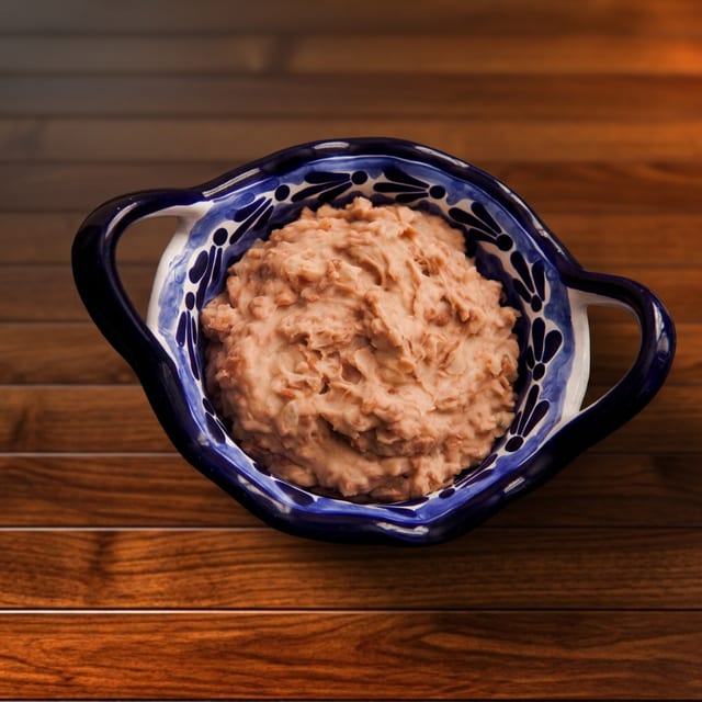 REFRIED BEANS.