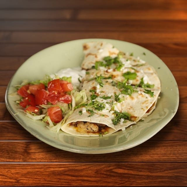 CHICKEN FAJITA QUESADILLA.