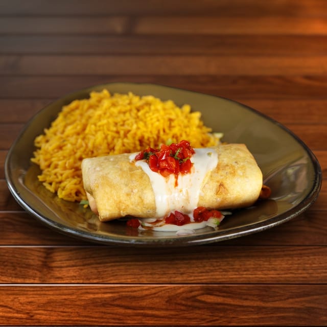 L-CHIMICHANGA PLATE.