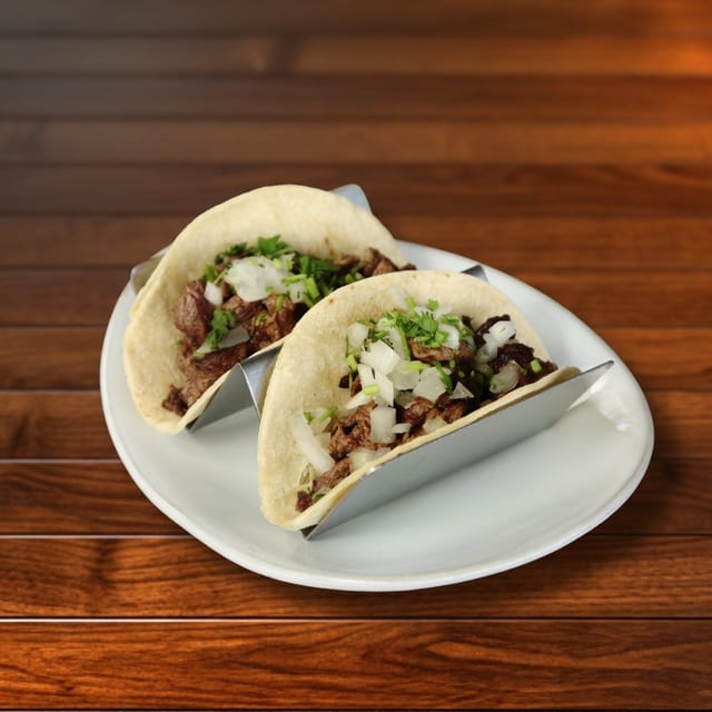 TACOS DE CARNE ASADA.