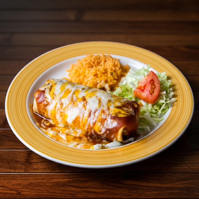 L-BEAN & CHEESE BURRITO.
