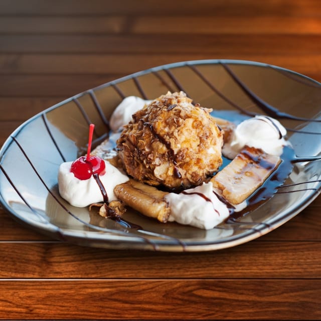 FRIED ICE CREAM.