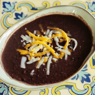 BLACK BEAN SOUP BOWL