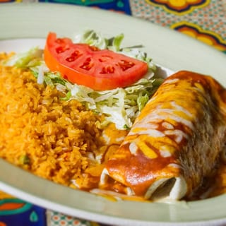 CHIMICHANGA PLATE