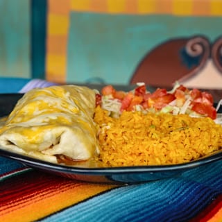 MEAT & BEANS BURRITO